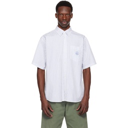 White Linus Shirt 241111M192023