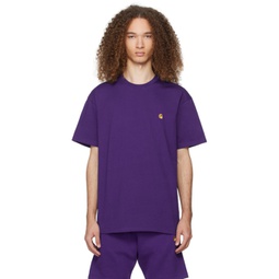 Purple Chase T-Shirt 241111M213033