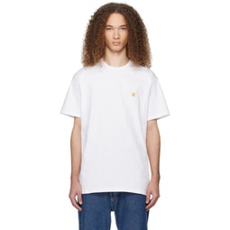 White Chase T-Shirt 241111M213035