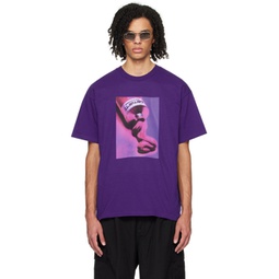 Purple Tube T-Shirt 241111M213077