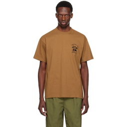 Brown Icons T-Shirt 241111M213094