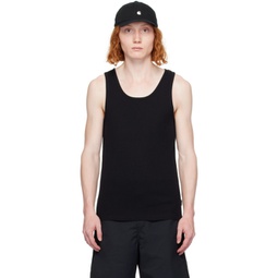 Two-Pack Black A Tank Tops 241111M214000