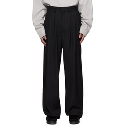 Black Peyton Trousers 241115M191010