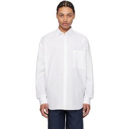White Matthias Shirt 241115M192019