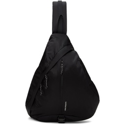 Black Tri-Point Backpack 241116M166000