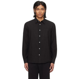 Black Osvald Shirt 241116M192008