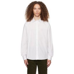 White Lightweight Shirt 241128M192009