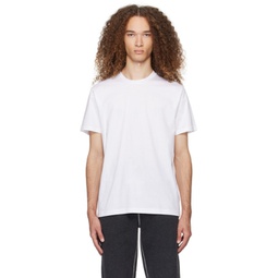 White Riviera T-Shirt 241128M213004