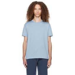 Blue Classic T-Shirt 241128M213008