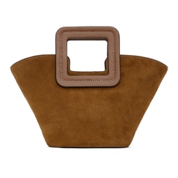 Brown Shirley Mini Bucket Bag 241132F046016