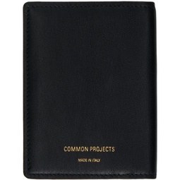 Black Card Holder Wallet 241133M164003