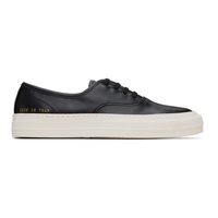 Black Four Hole Sneakers 241133M237003