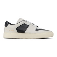 Black & Off-White Decades Sneakers 241133M237013