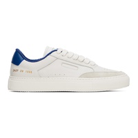 Off-White & Blue Tennis Pro Sneakers 241133M237029