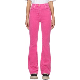 Pink Iry Trousers 241144F087002