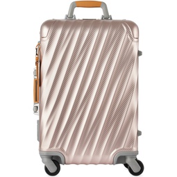 Pink 19 Degree Aluminium International Carry-On Case 241147M173001