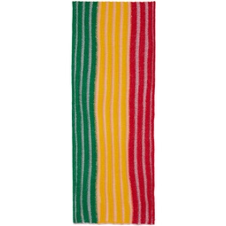 SSENSE Exclusive Multicolor Plated Ribbed Scarf 241151F028000