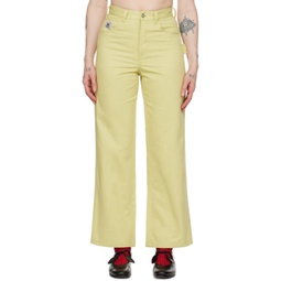 Green Knolly Brook Trousers 241169F087031
