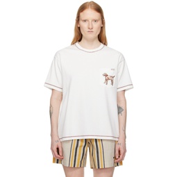 White Griffon T-Shirt 241169F110006