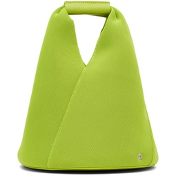 Green Triangle Bucket Bag 241188F046009