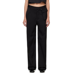 Black Tailoring Trousers 241188F087001