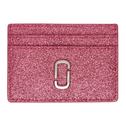 Pink The Galactic Glitter J Marc Card Holder 241190F037001