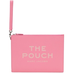Pink The Leather Large Pouch 241190F045005