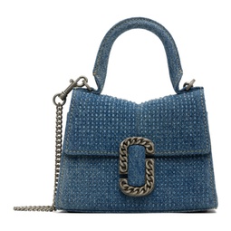 Blue The St. Marc Mini Denim Top Handle Bag 241190F046021