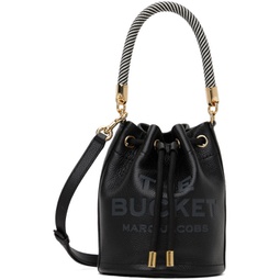 Black The Leather Bucket Bag 241190F048053