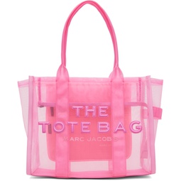 Pink The Mesh Large Tote Bag Tote 241190F049098