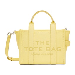 Yellow The Leather Small Tote Bag Tote 241190F049121