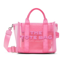 Pink The Mesh Small Tote 241190F049130