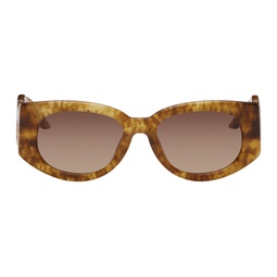 Brown The Memphis Sunglasses 241195F005003