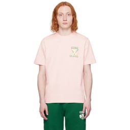 SSENSE Exclusive Pink Tennis Club Icon T-Shirt 241195M213016