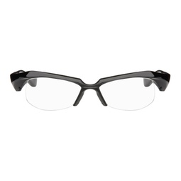 SSENSE Exclusive Black FA-208 Glasses 241196M133001
