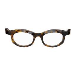 SSENSE Exclusive Brown RF-043 Glasses 241196M133003