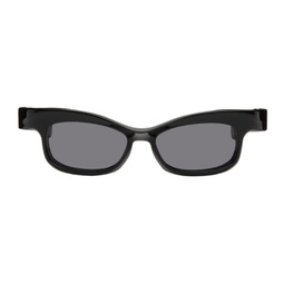 SSENSE Exclusive Black FA-143 Sunglasses 241196M134005