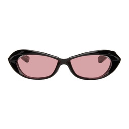 SSENSE Exclusive Black FA-241 Sunglasses 241196M134009