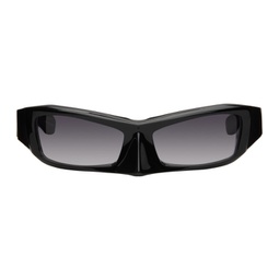 SSENSE Exclusive Black FA-081 Sunglasses 241196M134020