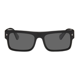 Black Rectangular Sunglasses 241208M134023