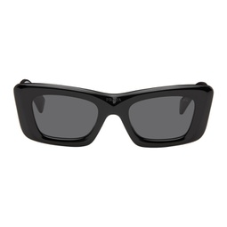 Black Cat-Eye Sunglasses 241208M134048