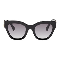 Black Glimpse Sunglasses 241209F005023