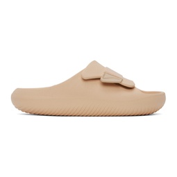 Beige Mellow Luxe Recovery Slides 241209M234014
