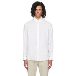White Lightweight Shirt 241213M192013