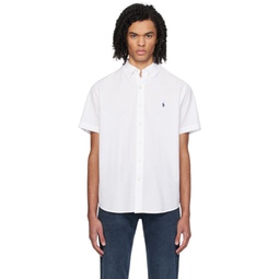 White Prepster Shirt 241213M192046