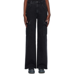 Black Minka Jeans 241214F069006