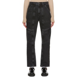 Black Cooper Jeans 241214F069022