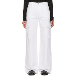 White Minka Jeans 241214F069036