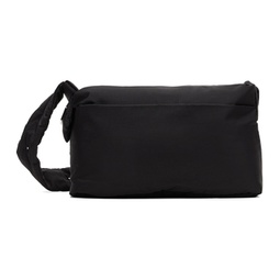 Black Two Pocket Pillow Messenger Bag 241221M170000