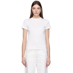White Uma T-Shirt 241231F110000